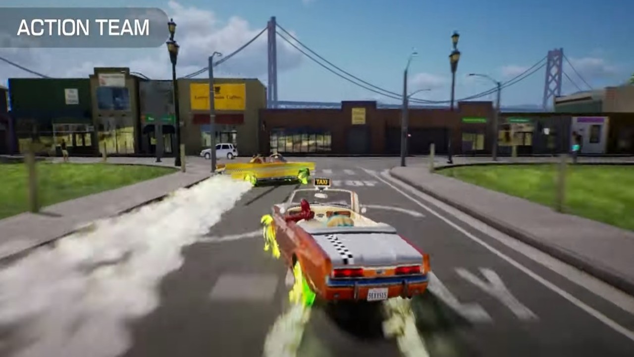 Crazy Taxi Interview Early Gameplay Driving
