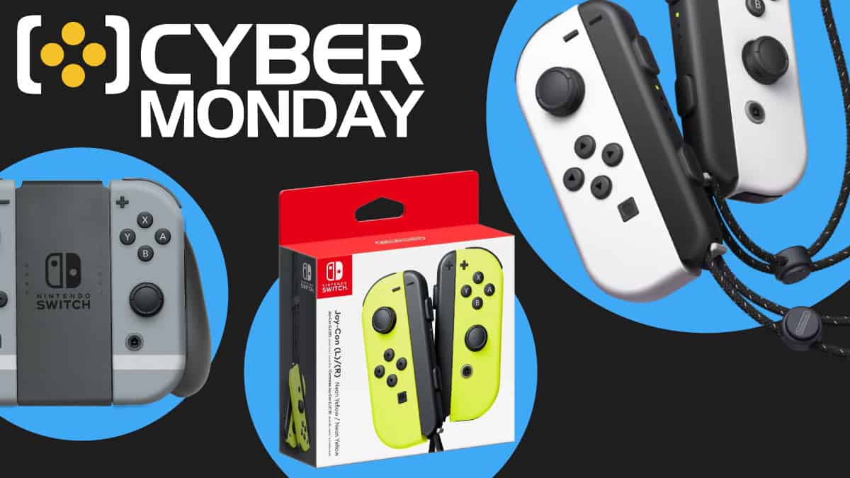 Cyber Monday Nintendo Joy deals VideoGamer.com