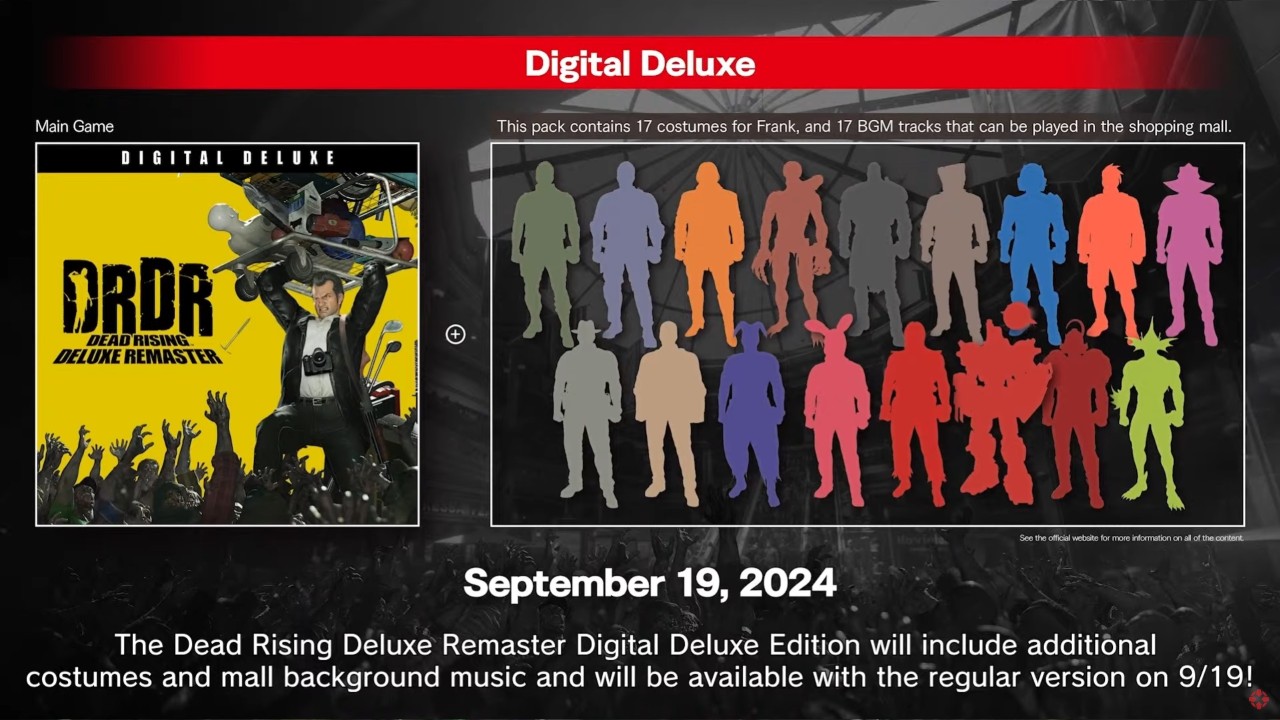 Dead Rising Deluxe Remaster Deluxe Edition