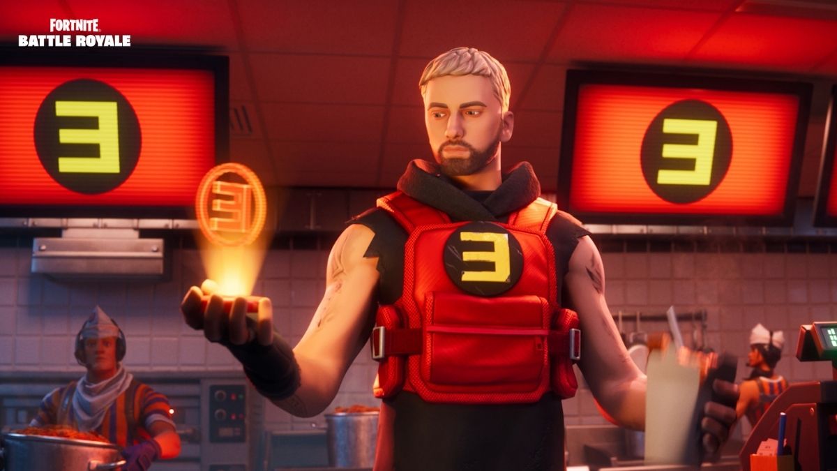 Eminem skin in Fortnite