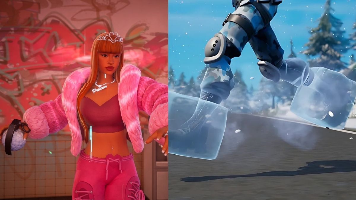 Fortnite Ice Spice and Chiller Grenade