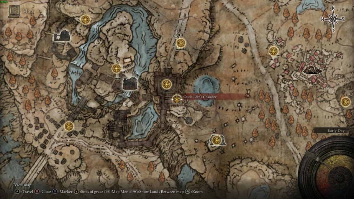 Elden Ring Shadow of the Erdtree Imbued Sword Key: sword location in Castle Ensis.