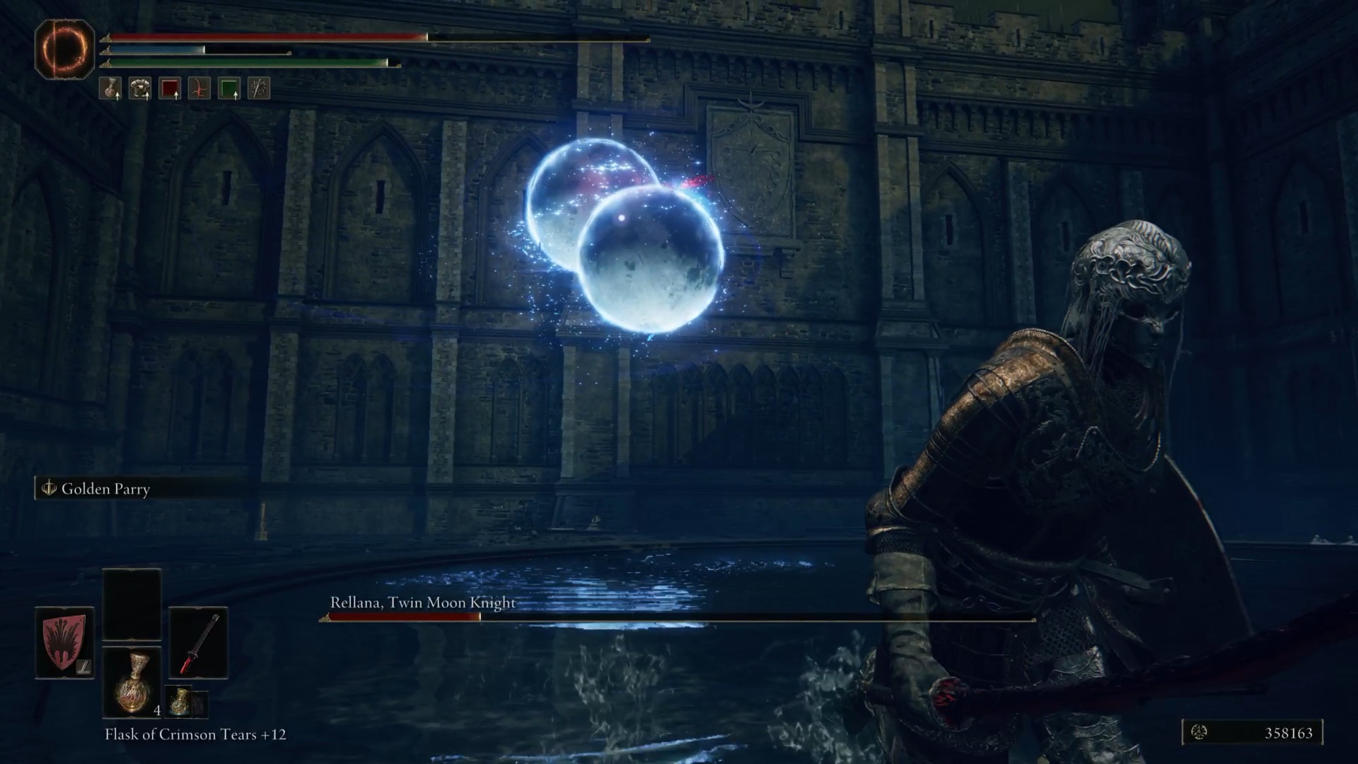 elden ring shadow of the erdtree rellana boss guide - two moons appear in the boss arena