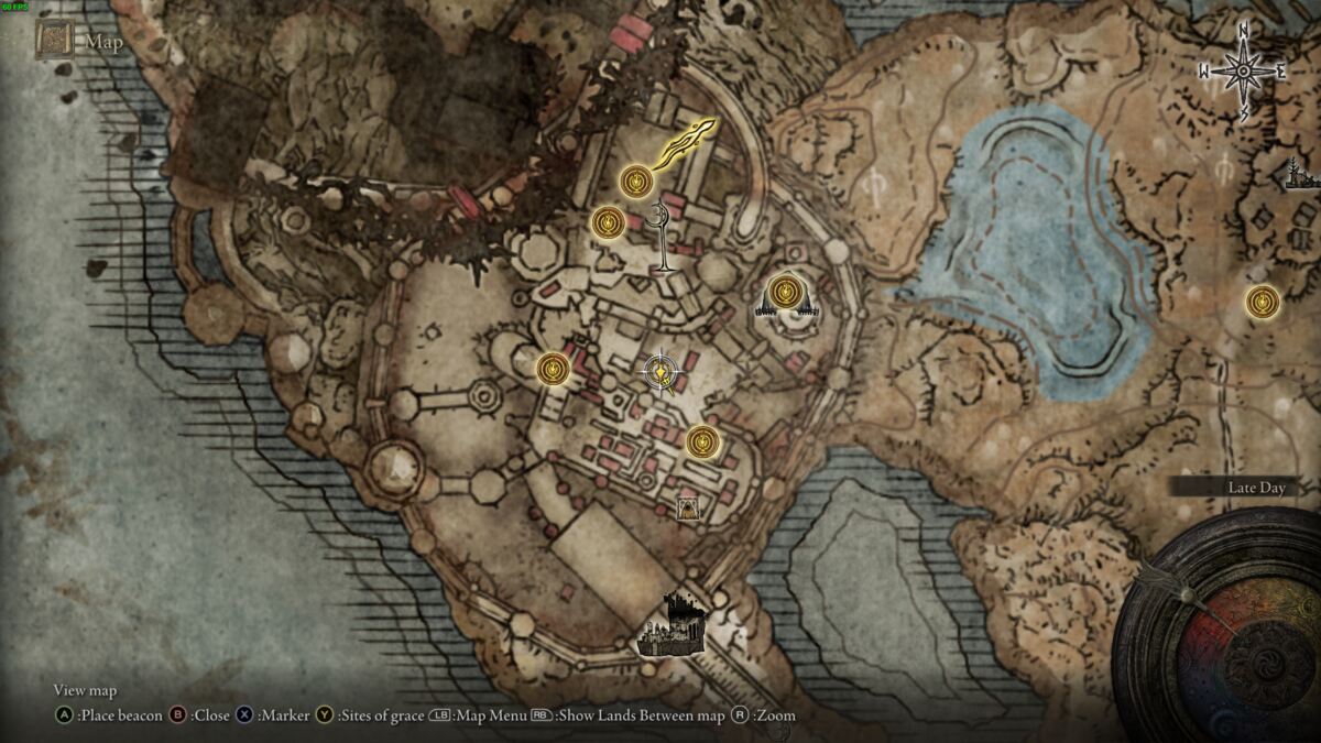 Elden Ring Shadow of the Erdtree Well Depths Key location: map of Belurat.